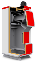 Котел длительного горения Heiztechnik Q Plus 55